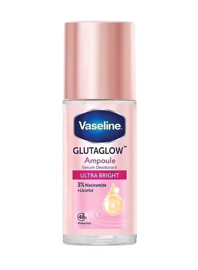 Vaseline Gluta Glow Ultra Bright Deodorant Ampoule - 45ml